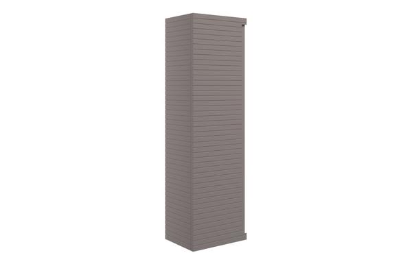 Sight 350mm Wall Hung 1 Door Tall Unit - Matt Taupe